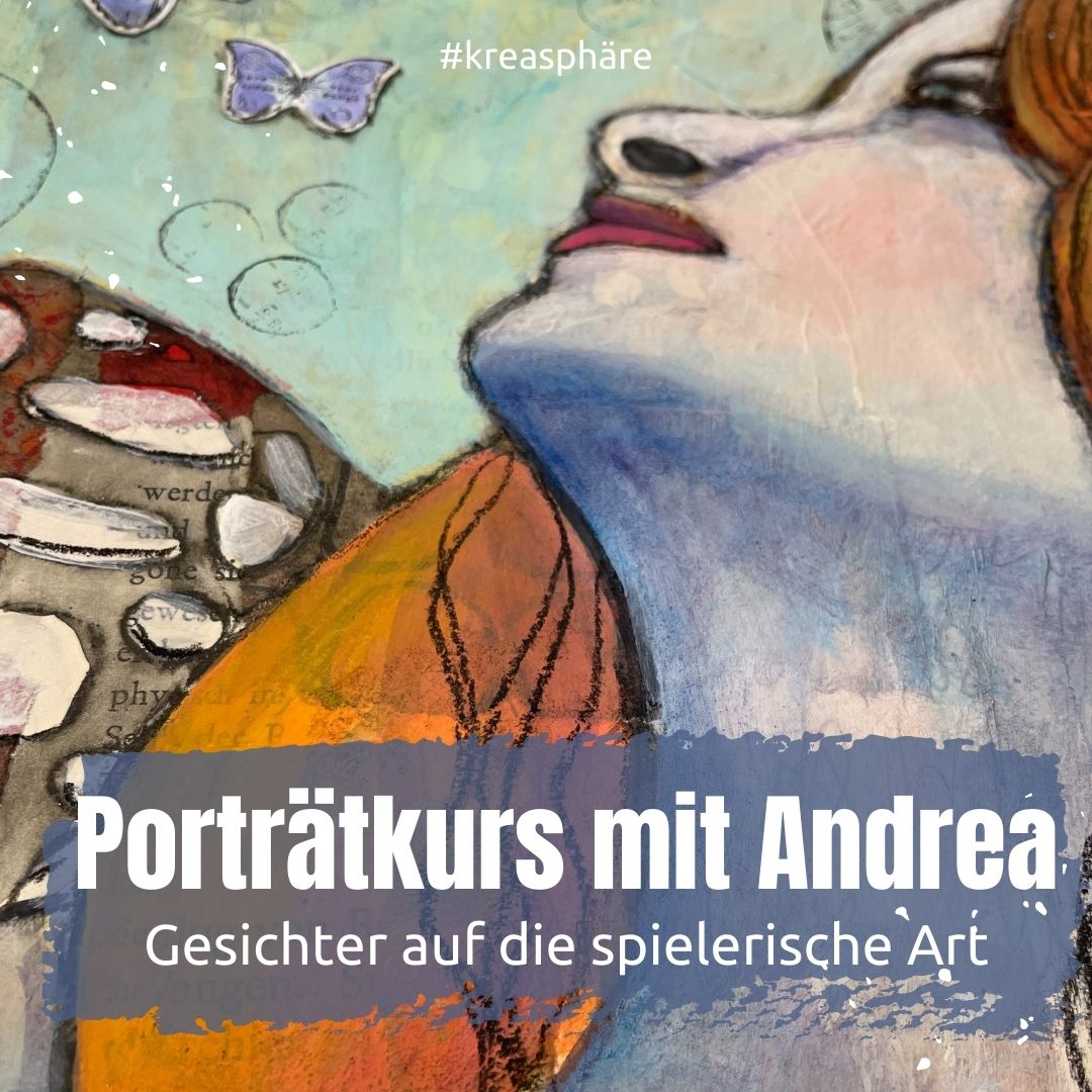 Titelblatt Porträtkurs mit Andrea