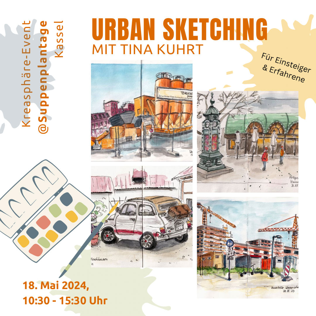 Urban Sketching Kassel Mai 24