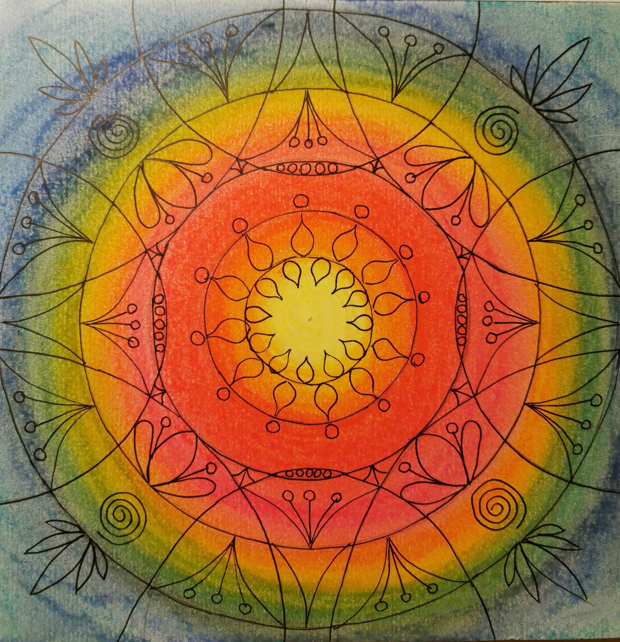 Mandala von Anna Zender