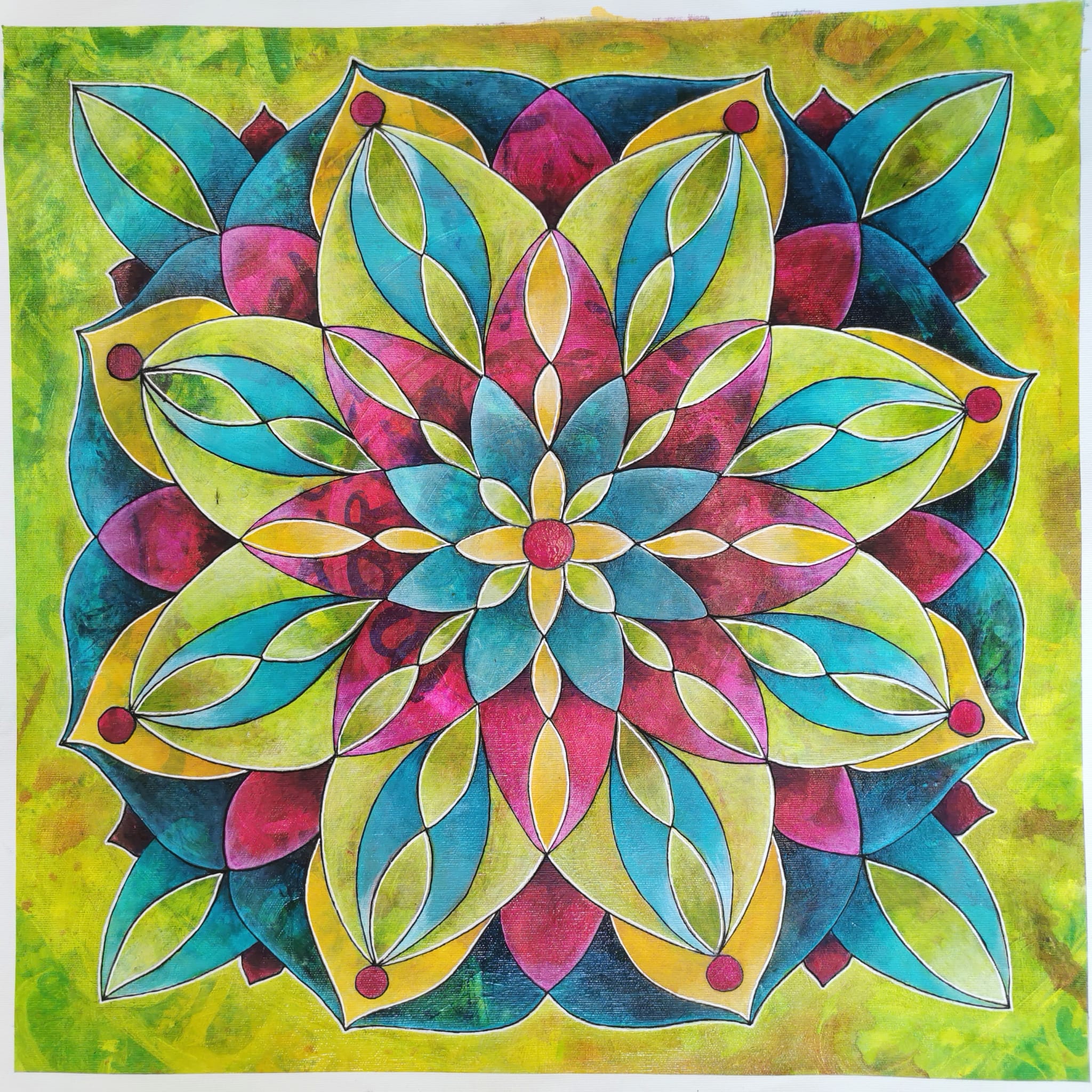 Paradies-Mandala von Raphaela C. Häringer