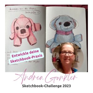 Sketchbook-Challenge 2023 mit Andrea Gunkler-image