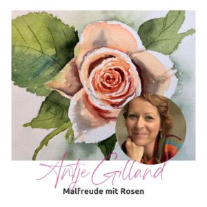 Malfreude mit Rosen von Antje Gilland-image