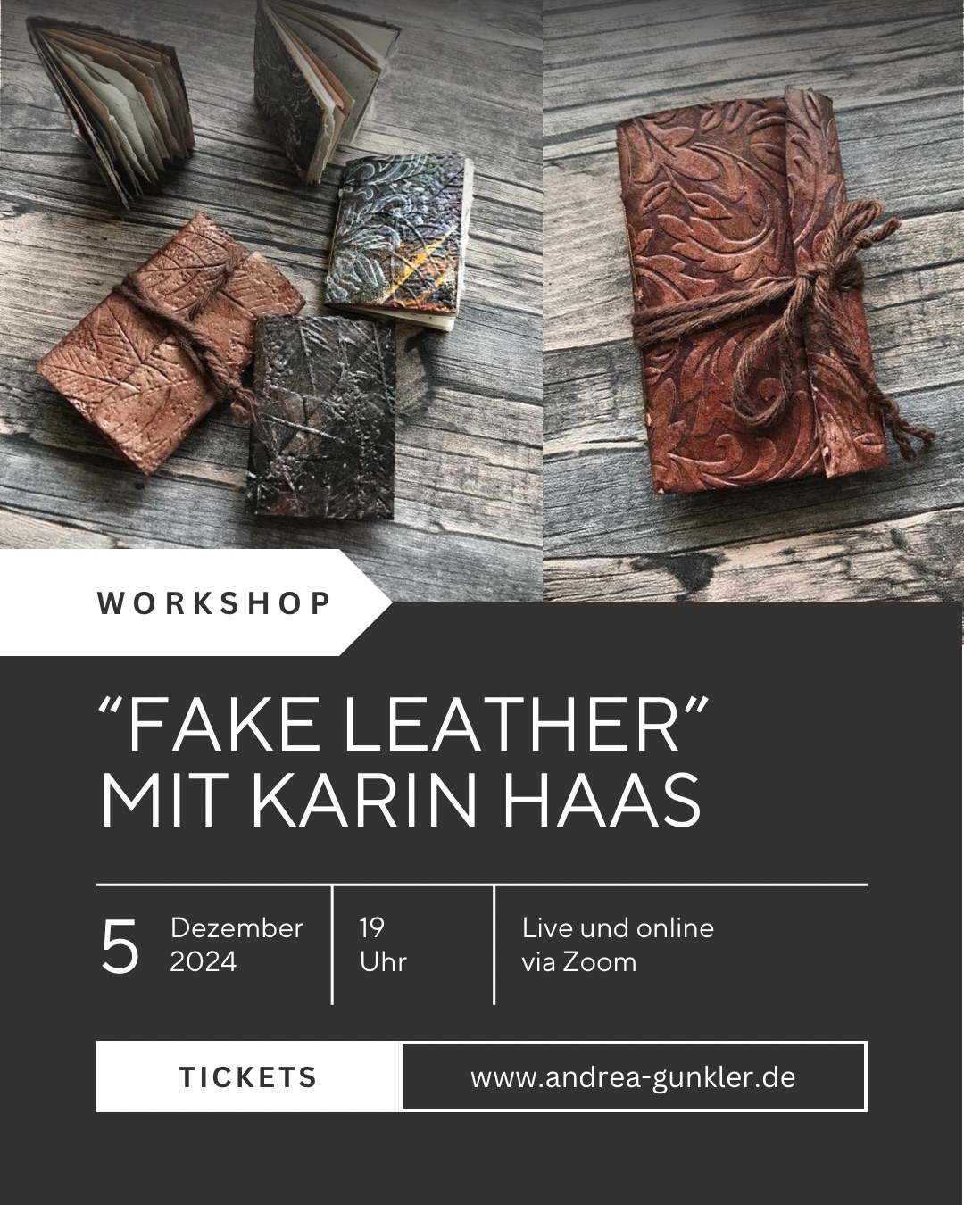 Fake leather mit Karin Haas