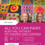 BUNT-Malretreat mit Corinna und Andrea